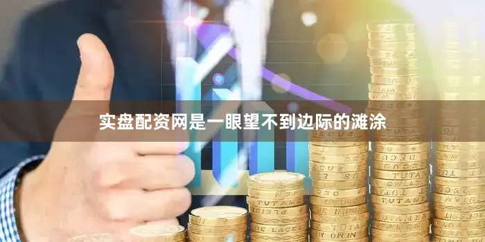 实盘配资网是一眼望不到边际的滩涂